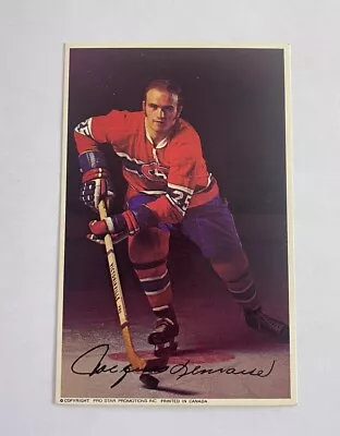 1971-72 Montreal Canadiens Postcard Jacques Lemaire • $11.04