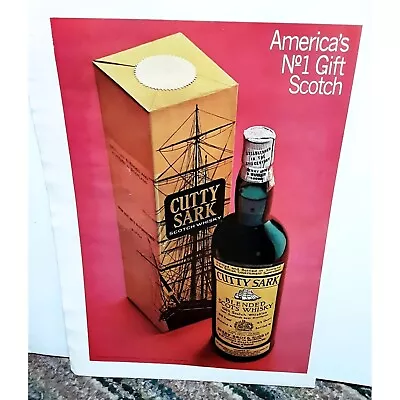 1968 Cutty Sark Scotch Vintage Print Ad 60s Original • $5.99