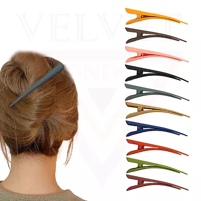 Hair Clips Duckbill Clips Barrettes Alligator Clips Hair Styling Crocodile Clips • £3.49