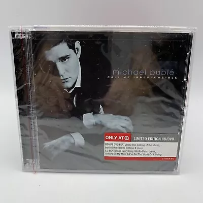 MICHAEL BUBLE - Call Me Irresponsible - Limited Edition CD & DVD New Sealed • $29