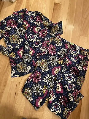 Vera Bradley Floral Pajama Set Small • $21.50