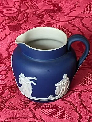 1896 Adams Jasperware Milk/Cream Jug Mum Nanna Grandma Mother's Day Easter Party • £7.45