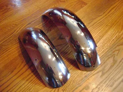 New Mini Bike Front And Rear Fenders Chrome. • $48