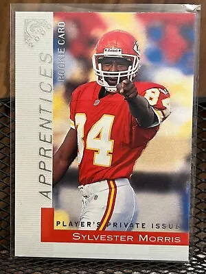 Sylvester Morris 2000 Topps Gallery  Apprentices  #161 Kc Chiefs Rookie Rc /250! • $5.99