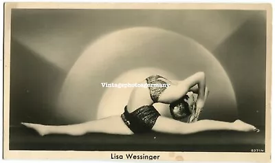 D3750 Postcard Dancer Liesel Wessinger Lisa Cristowa Elasticist Woman Girl Nice • £10.26