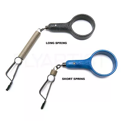 STONFO HACKLE PLIERS - Short Or Long Spring - Fly Tying Tool NEW! • $11.99