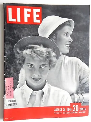 Life Mag Aug 29 1949 Stan Musial For Hamms Beer 7UP  I Married Communist VP  STL • $12.49