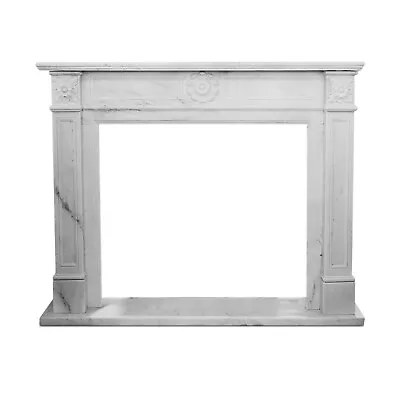Frame Decorative For Fireplace White Marble Fireplace L.150 • $5219.48