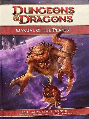 D&d Rules Expansion Ser.: Manual Of The Planes By Wizards RPG Team (2008... • $29.99