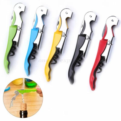 £3.44 • Buy UK Pulltex Pulltap Wine Essentials Waiter’s Friend Double Lever Corkscrew Black
