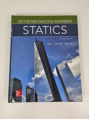 Vector Mechanics For Engineers: Statics 11th Edition - Great Condition • $21.81