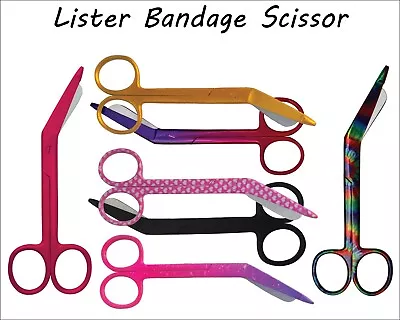 Lister Bandage First Aid Dressing Utility - Scissors Medical EMT Nurse Surgical • £3.99