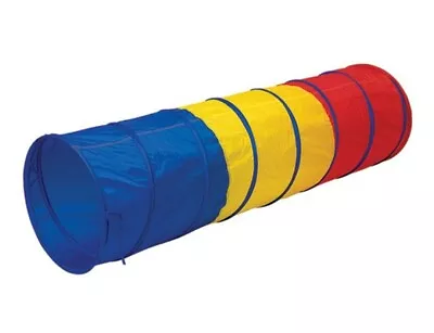 Kids 6-Foot Find Me Play Tunnel With Connecting Lip Perfect For Active Playtime • $52.99