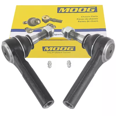 MOOG Front Steering Outer Tie Rod Ends Kit For Chevy Silverado GMC Hummer H2 • $42.87