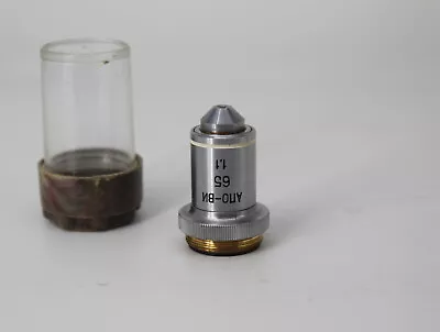 LOMO Microscope Objective APO 65x 1.1 Water Fluor Apocrhomat #DV20 • $129