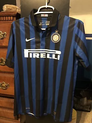 Vintage Nike 2011-2012 Inter Milan Diego Milito Soccer/Football Jersey/Kit • $19.99