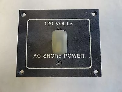 Lorco 120 Volts Ac Shore Power Switch Panel Marine Boat • $10.49
