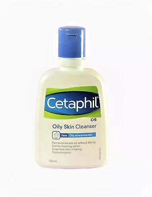 Cetaphil Oily Skin Cleanser  Daily Face Wash For Oily Acne Prone Skin 125ml • £16.39