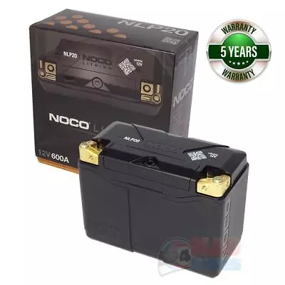 NOCO NLP20 Premium Lithium Motorcycle Battery Harley Davidson Models • £199.96