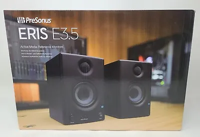 PreSonus Eris E3.5 3.5 Inch Powered Studio Monitors BRAND NEW FACTORY SEALED! • $94.05