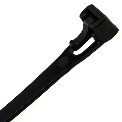 £10.97 • Buy 100 Pack Of Releasable Cable Ties Reusable 7.6mm X 150mm/400mm Length Black 