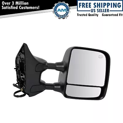 Side Mirror Power Heated Memory Chrome Towing Passenger Right For 04-10 Titan • $97.13