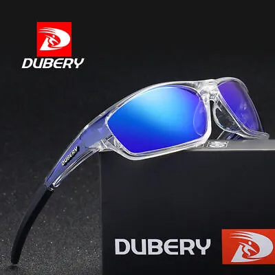 DUBERY Sports Polarized Sunglasses Mens Women Lightweight Driving Glasses UV400 • £3.79