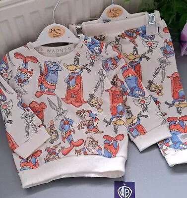 Baby Boy 3-6 Months BNWT Warner Bros Superhero Set • £2.50