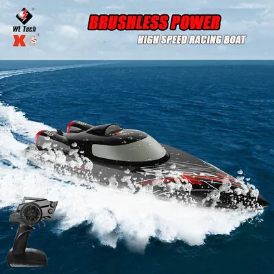 Wltoys RC Boat F1 WL916 2.4GHz Remote Control Brushless Boat High Speed 55KM/H • $175