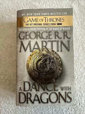 Game OfThrones A Song Of Ice And Fire A Dance With Dragons George R.R. Martin A • $3.99