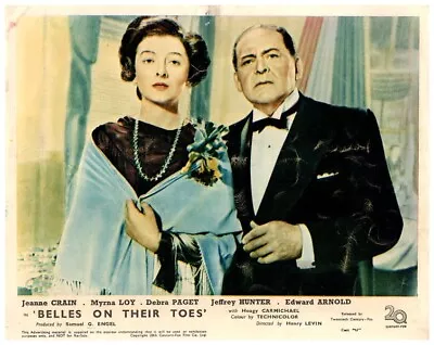 Belles On Their Toes Original Lobby Card 1952 Myrna Loy Edward Arnold • $24.99