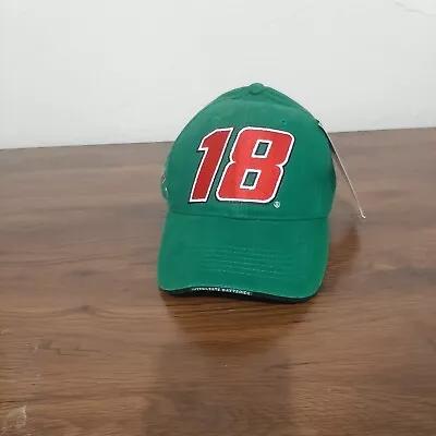 Chase Labonte #18 Vintage Joe Gibbs Racing Green NASCAR Hat New CHASE AUTHENTICS • $15.99