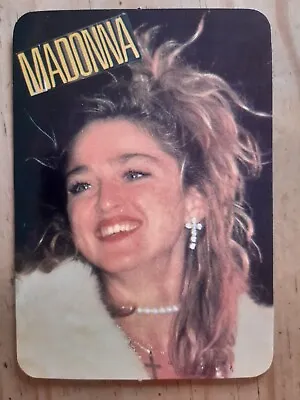 Madonna Portugal Pocket Calendar 1990 Rare • $6.99