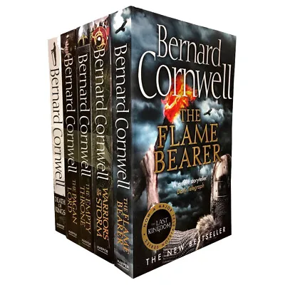Bernard Cornwell Last Kingdom Series (6-10) Series 2 5 Books Collection Set • £27.70