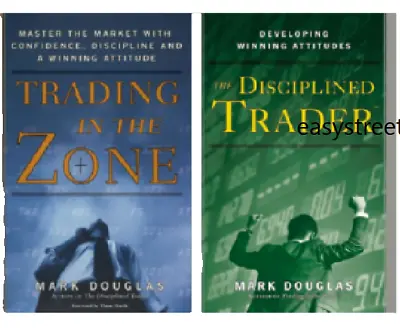 2 Book Trading In The Zone & The Disciplined Trader Paperback By Mark Douglas PB • $31.89