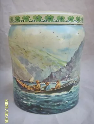 Vintage Urney Chocolates Tin Dublin Ireland Irish Fisherman • $15