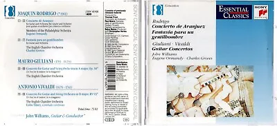 £3.95 • Buy Rodrigo: Concierto De Aranjuez / Giuliani / Vivaldi - John Williams, Guitar (CD)