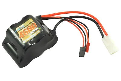 £26.48 • Buy Voltz 4600mAh 6V NiMH Rx Receiver Sub-C RC Car Hump Battery Pack W/BEC/JR Plug