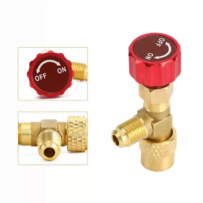R410A Charging Valve Adapter 1/4  SAE Male To 5/16  SAE Famale NEW • $10.98