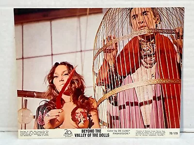 BEYOND VALLEY OF DOLLS 1973 Man In Cage 8x10 Color Original Mini Lobby Card  • $4.10