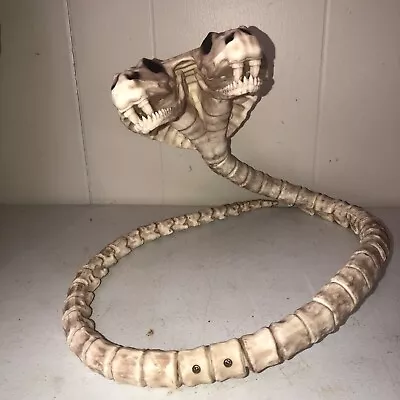 2 Headed Snake King Cobra Toy Skeleton Figure Bones Reptile • $19.99