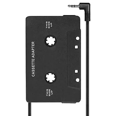 Cassette Tape Adapter 3.5mm AUX Audio Play Music IPod DVD CD Player Phone To Car • $9.99