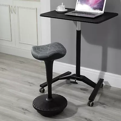 Lift Wobble Stool Standing Desk Chair With A 360° Swivel Tilting With Adjustable • $98.79