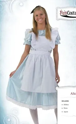 Women's Alice In Wonderland Alice Dress Costume SIZE S (NEW) • $31.99