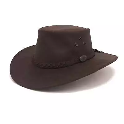 Busselton Leather Hat • $69.90