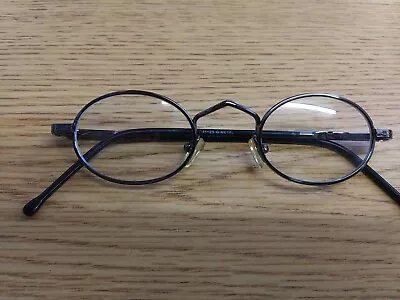  Men's/Children's Eyeglass Frame Oval Gun Metal 41-23-140 • $5.99