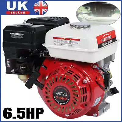 7.0 HP 4Stroke Gasoline Engine Petrol Engine Gas Industrial Engine Go Kart Motor • £102.36