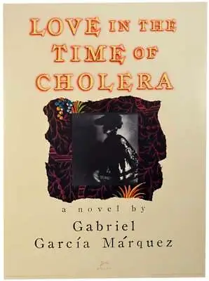 Gabriel Garcia Marquez Poster For Love In The Time Of Cholera #181099 • $63.25
