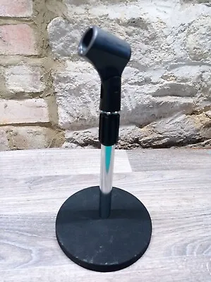 Table Top Adjustable Microphone Stand With Sturdy 6  Cast Iron Base.  • £11.99