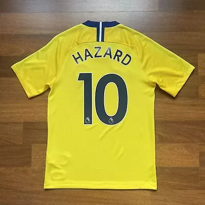 Chelsea Nike 2018/2019 Football Away Jersey #10 Eden Hazard Size “s”... • £83.45